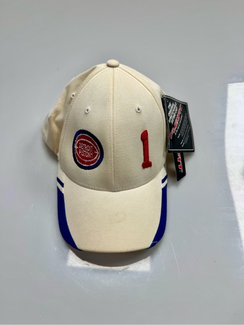 Vintage Detroit Pistons Chauncey Billups Mr. Big Shot Flexfit Hat NWT L/XL NBA